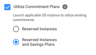 include AWS savings plans and RIs in cluster