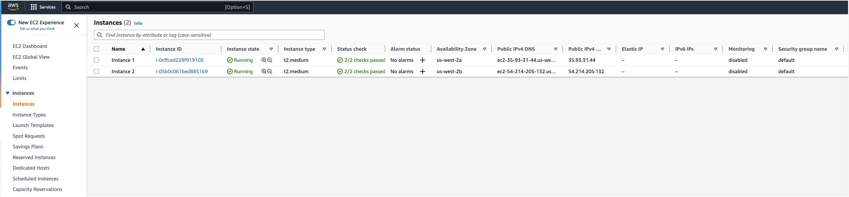 AWS EC2 Instance